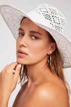 Shadow Play Sun Freckle Straw Hat By Free People